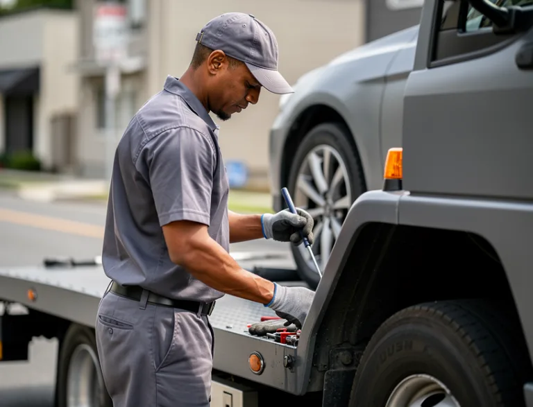 car towing Eringate-Centennial-West Deane